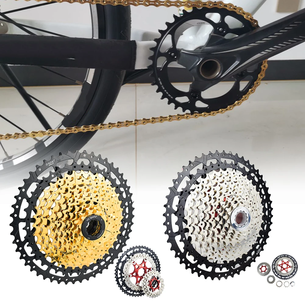 

Cycling Bike 9/10 Speed MTB Bicycle Freewheel Separate Ultralight Aluminum Alloy Cassette Bike Free Wheel Bracket Sprocket