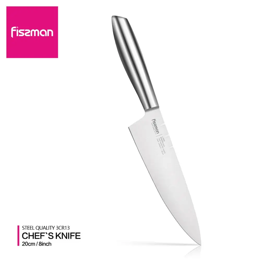 FISSMAN 8 дюймовый шеф нож серия Берген кухонные ножи из нержавеющей стали|Кухонные