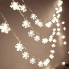 1,5 м висячий дерево светильник строка форма лунной звезды светодиодный светильник Праздничная светильник ing Фея гирлянда для вечерние Рамадан ИД елочные украшения