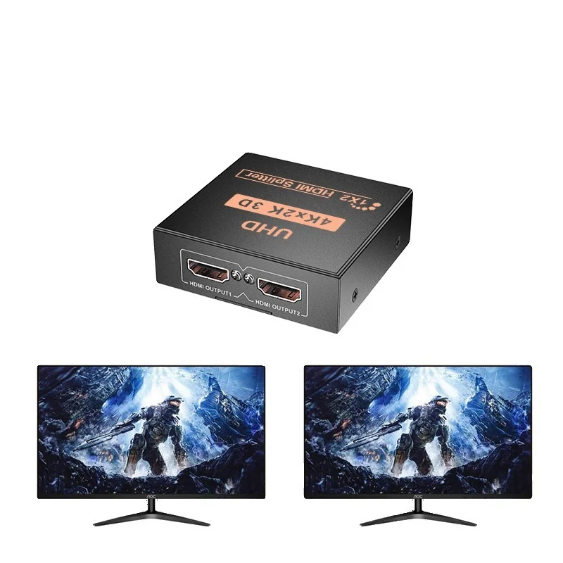 HDMI 1 в 2 4 разветвитель 2-out-4-out 8-out 4K экрана высокого разрешения преобразует