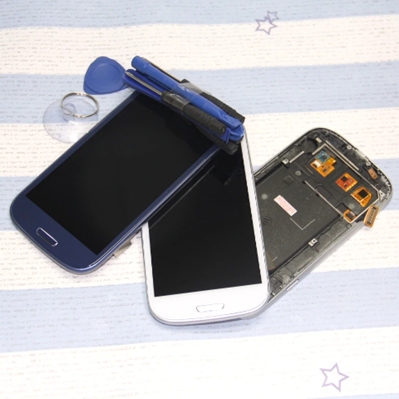 I9300 ЖК дисплей 4 8 &quotдля SAMSUNG GALAXY S3 III i9300 ЖК-дисплей с цифрователем сенсорного вода