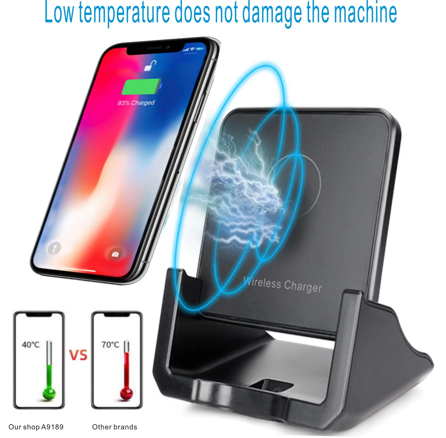 mobile phone holder stand cellphone smartphone usb wireless charger for iphone pro max mini 13 12 11 8 plus xr xs samsung xiaomi free global shipping