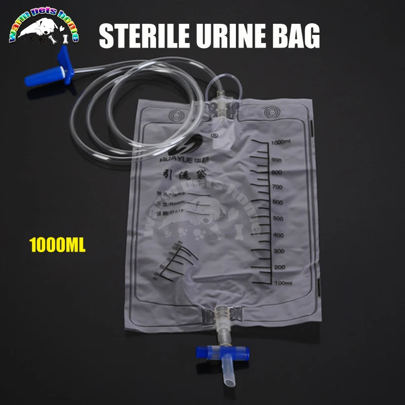 Одноразовый стерильный мешок для мочи мочевой дренажный из пвх сбора с