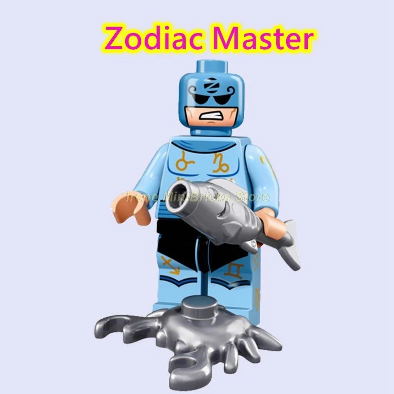 Zodiac Master Gotham Gordon Брюс Уэйн Бэтмен Marvel фильм железные человеческие Мстители эндгейм Acrion фигурки в Конструкторы Игрушки для детей DC - Цвет: Zodiac Master