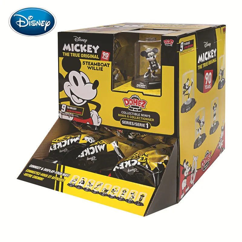 Disney 1pcs Blind Box Toy Mickey Minnie Classic Character Mouse Decoration Movie Anime Hand Office Aberdeen Surprise | Игрушки и хобби