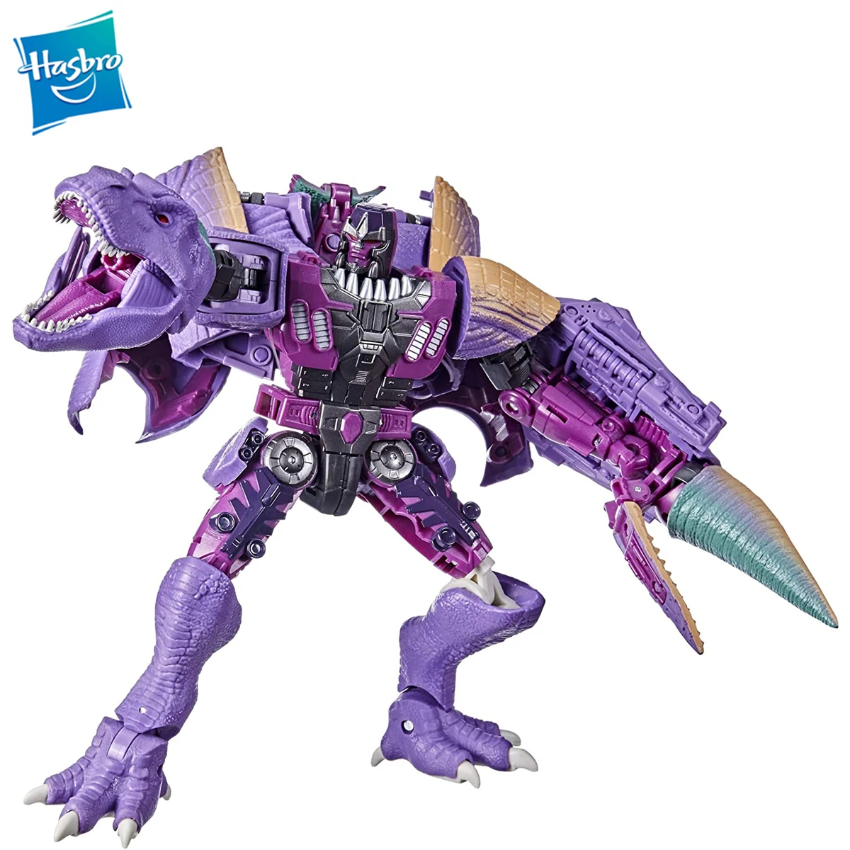 

Transformers Action Figure Toys Generations War for Cybertron:Kingdom Leader WFC-K10 Megatron Beast Dinosaur for Kids Gift F0698