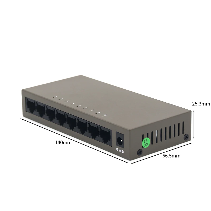 FSD GLG1008M 8 портов 10/100/1000Mpbs гигабитный Ethernet коммутатор сетевой авто MDI/MDIX VLAN|Сетевые