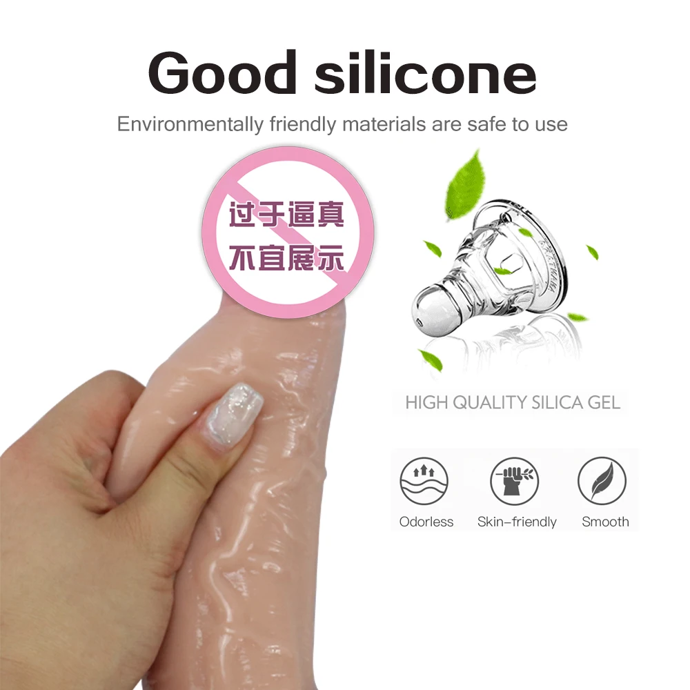 Рисунок 2 - Реалистичный пенис 8/10 дюйма с присоской