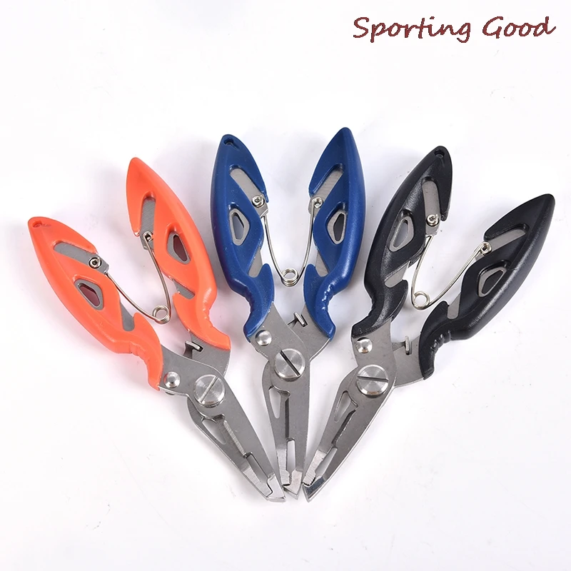 

Fishing Plier Scissor Braid Line Lure Cutter Hook Remover Tackle Tool Cutting Fish Use Tongs Scissors Pliers 3 Colors