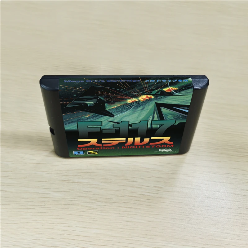 F 117 16 битный игровой картридж MD для консоли MegaDrive Genesis|Запасные части| |