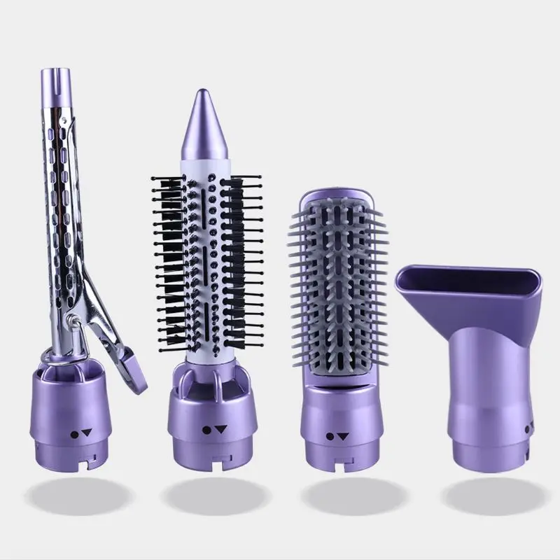 

Профессиональный 4 в 1 многофункциональный фен для волос бигуди для завивки волос расческа-выпрямитель железа кисти, электрические инструм...