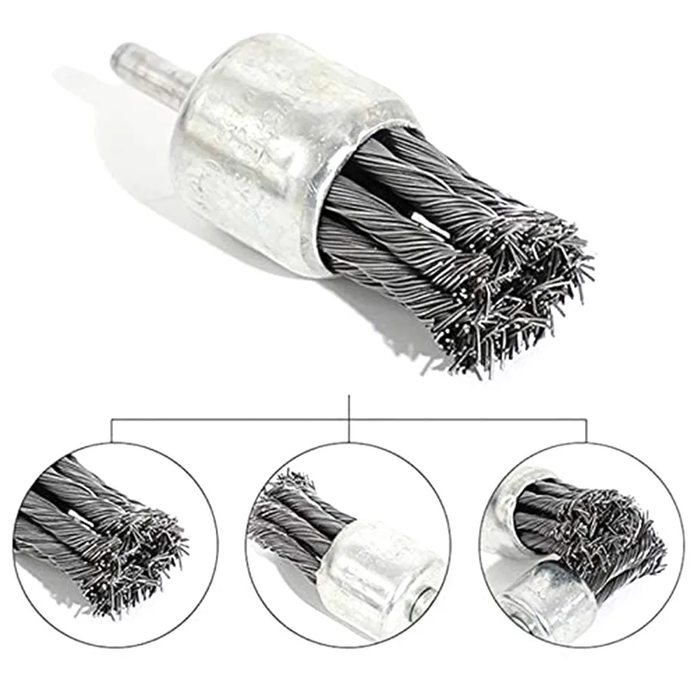 

Scale Wire Brush Steel Knot Tools Cleaning Derusting Grinding.deburring