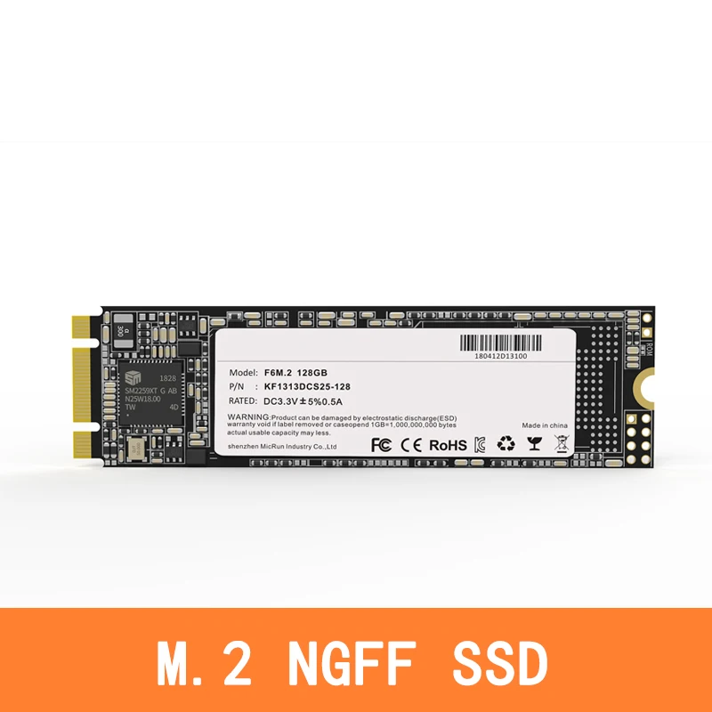 

Твердотельный накопитель NGFF M2 SATA SSD 64 Гб 128 ГБ 256 ГБ 512 ГБ M.2 NGFF 2280 внутренний жесткий диск HDD для настольного ноутбука