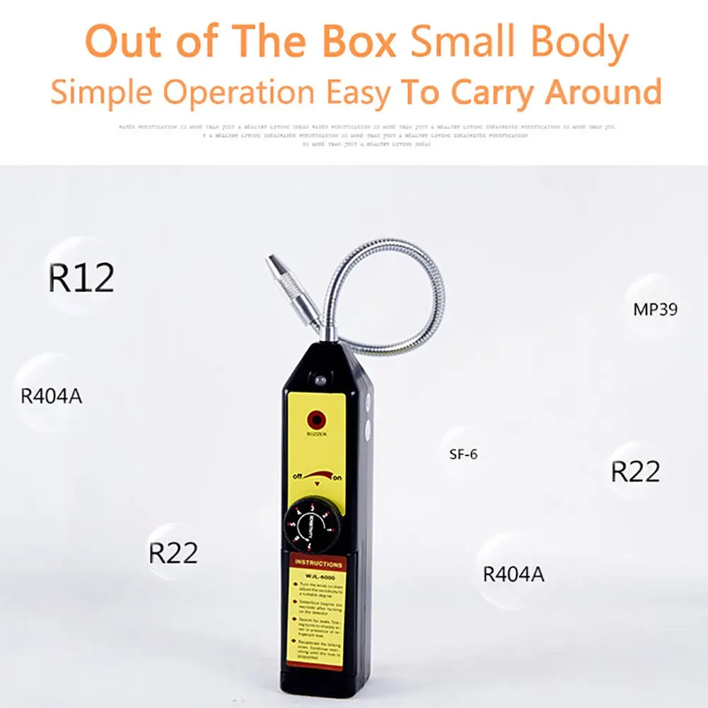 WJL 6000 кондиционер детектор галоидной утечки фреон газа галогенные хладагента