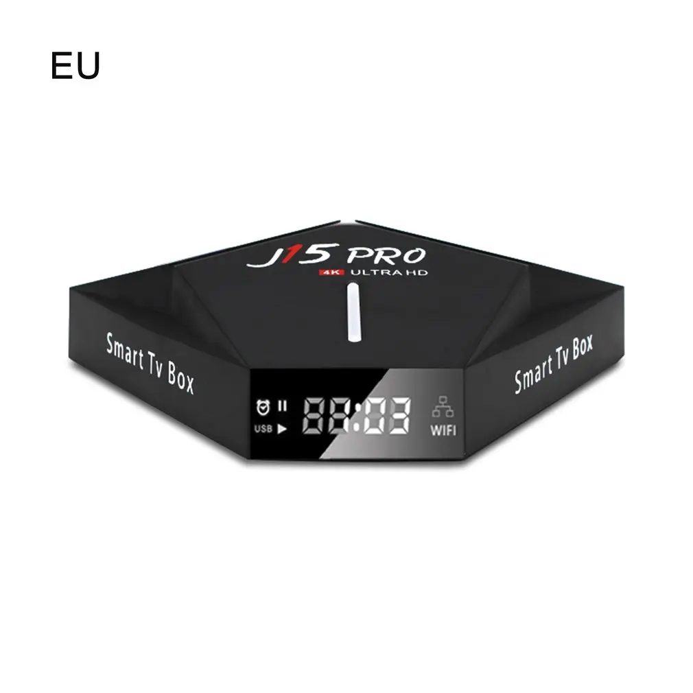 

RK3328 Ddr3 2 Гб ОЗУ 16 Гб ОЗУ телеприемник J15 Pro 4k с Wi-Fi только медиаплеер высокой четкости Смарт ТВ приставка