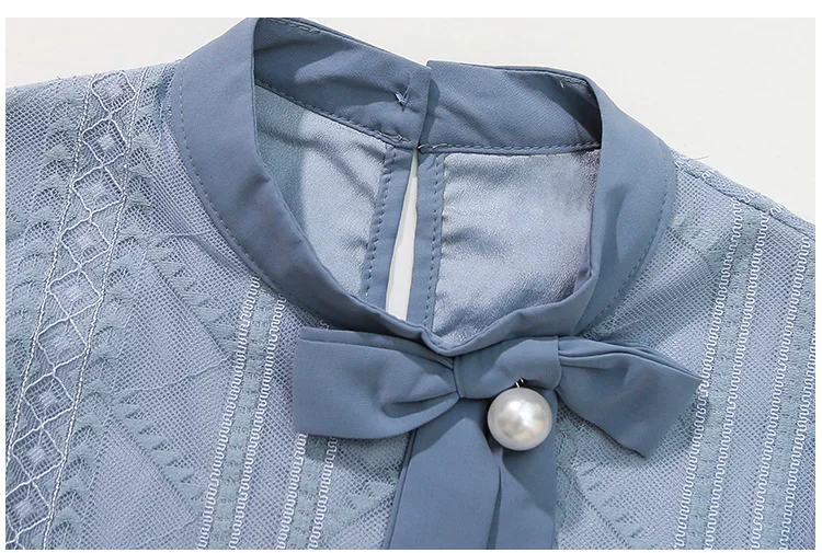 

Luxurious Summer Fashion blusas Women Elegant Ruffle Shirts Vintage Print Blouses 2021 Spring Summer Long Sleeve Casual Tops