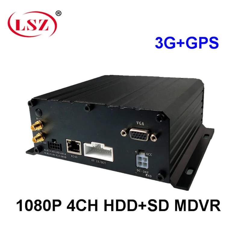 Mobile DVR производитель HDD бортовой мониторинг хост 3G GPS 4 способ AHD автомобиля