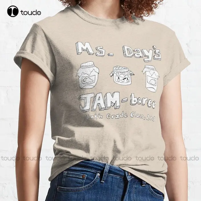 

New Ms. Day'S Jam-Boree 2009 - New Girl Classic T-Shirt 2Xl Shirts For Women Cotton Tee Shirts S-5Xl