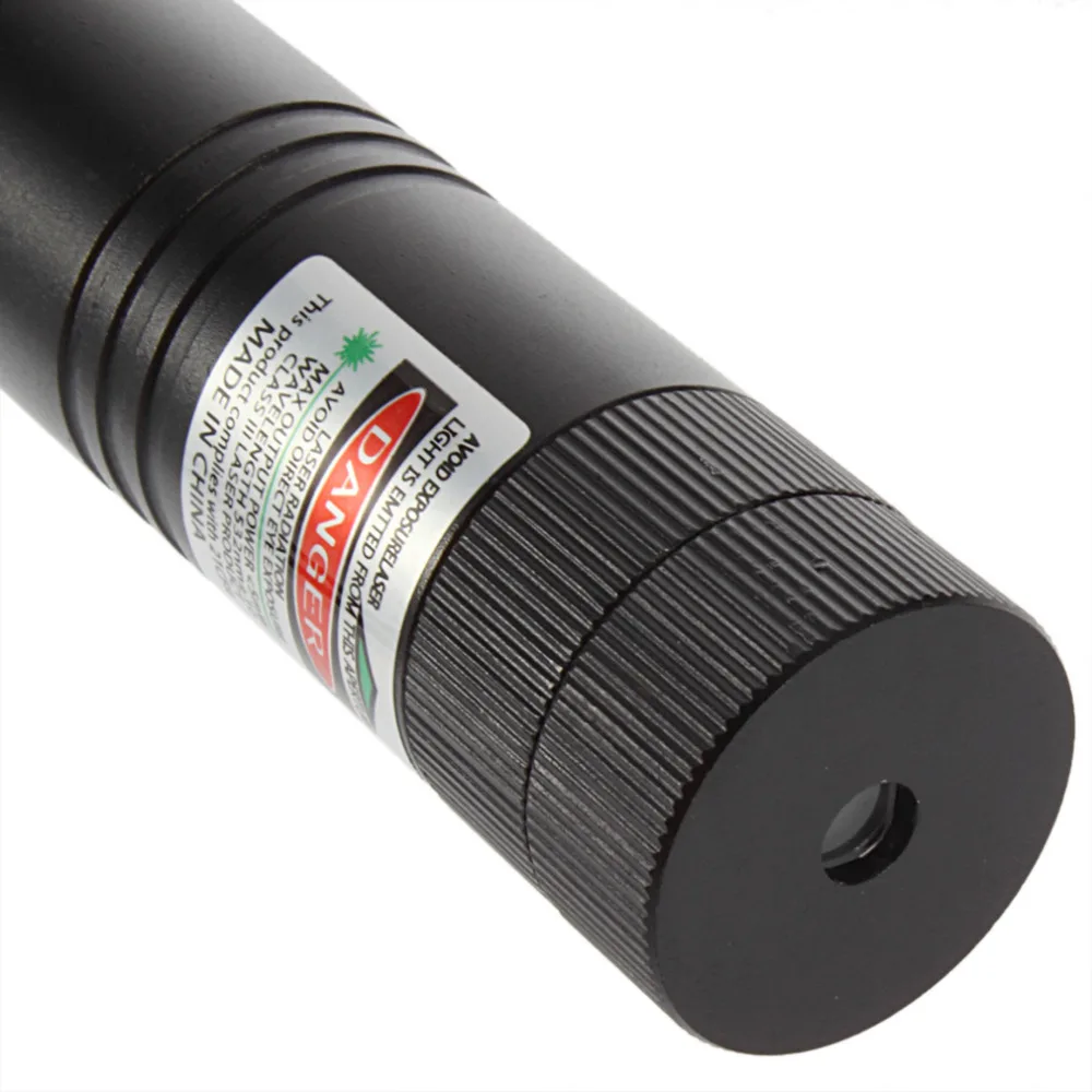 1pcs Powerful SDLaser303 Adjustable Focus 532nm Green Laser Pointer Light Output power less than 1mw no battery |
