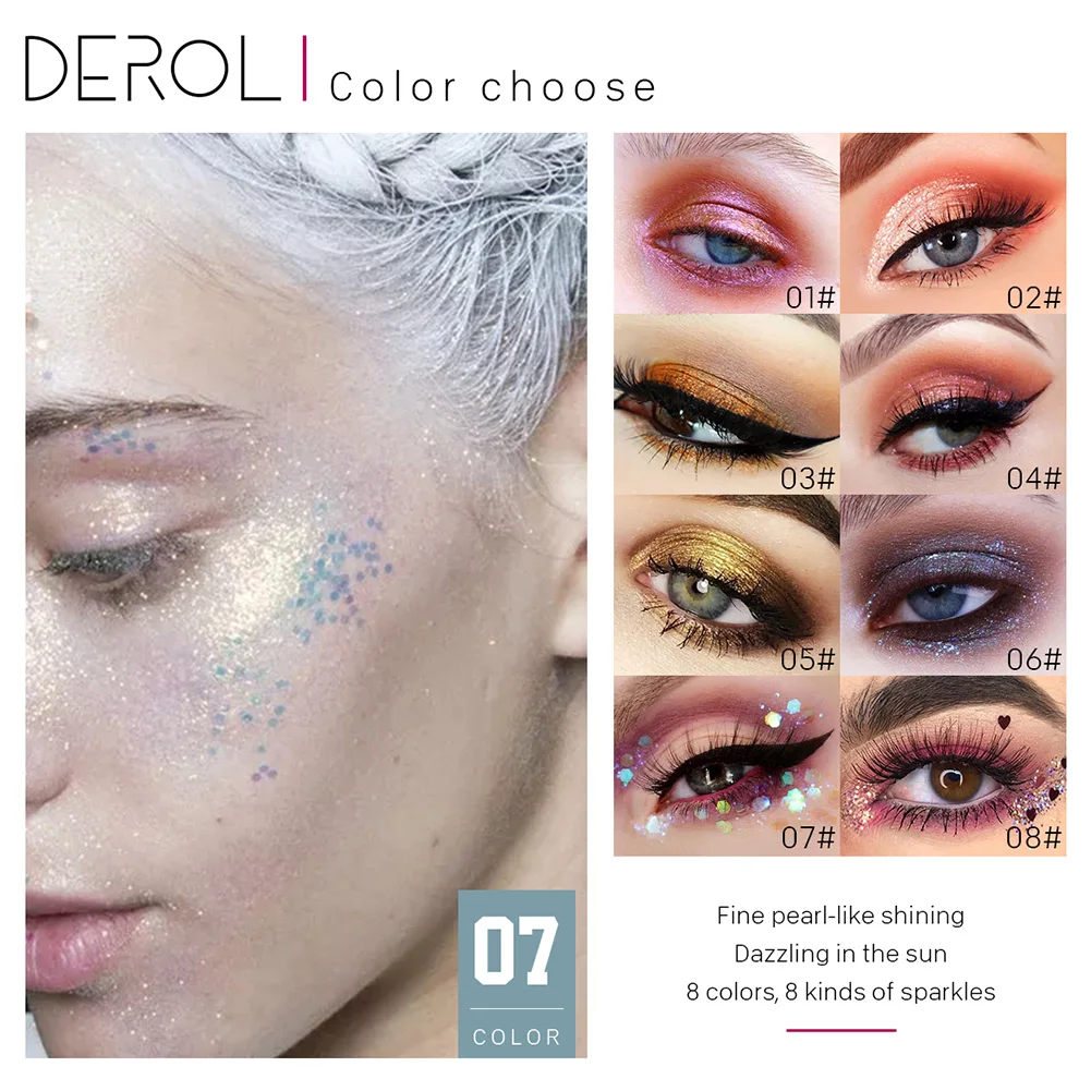 

Mono Color Gradient Lazy Eye Shadow Makeup Waterproof Palette Glitter Eyeshadow Pallete Glitter Eyeshadow Shimmer Cosmetics Tool