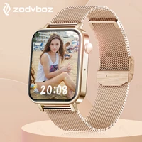 2021 new women smart watch men full touch bluetooth call heart rate blood oxygen blood pressure measurement smartwatch for girls