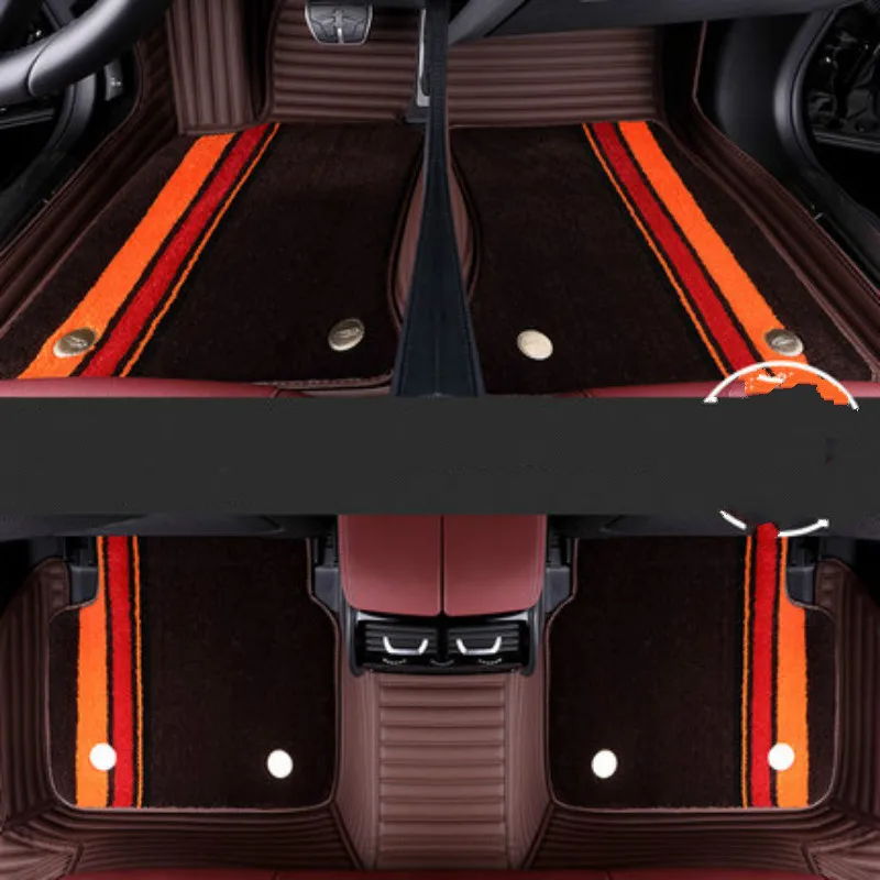 Полностью закрытые водонепроницаемые коврики без запаха на заказ прочные