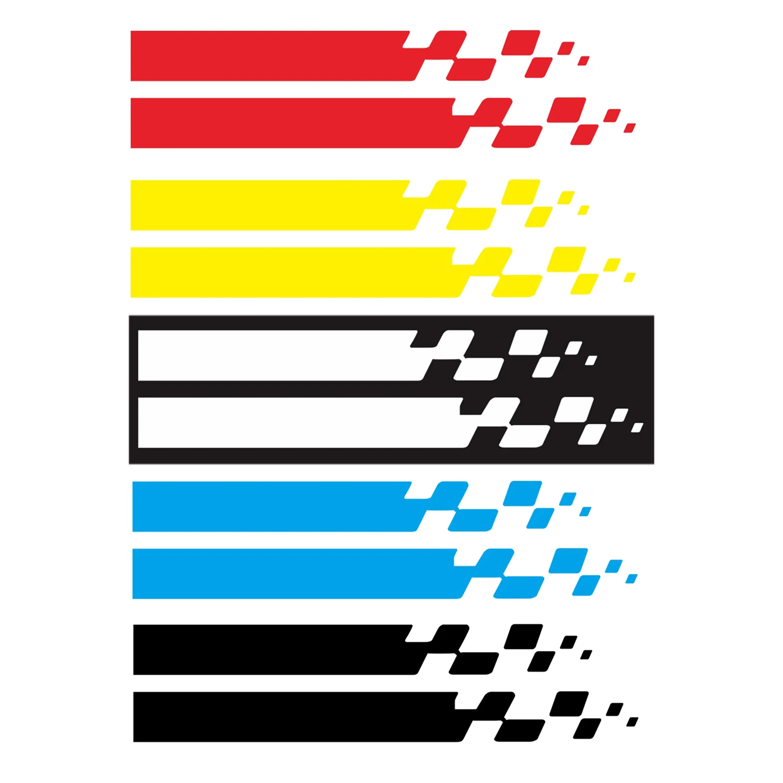 

Наклейки на капот автомобиля, виниловая пленка для бокового кузова, Гонки полосатые наклейки, Автогонки, спортивный стиль, для украшения DIY, ...