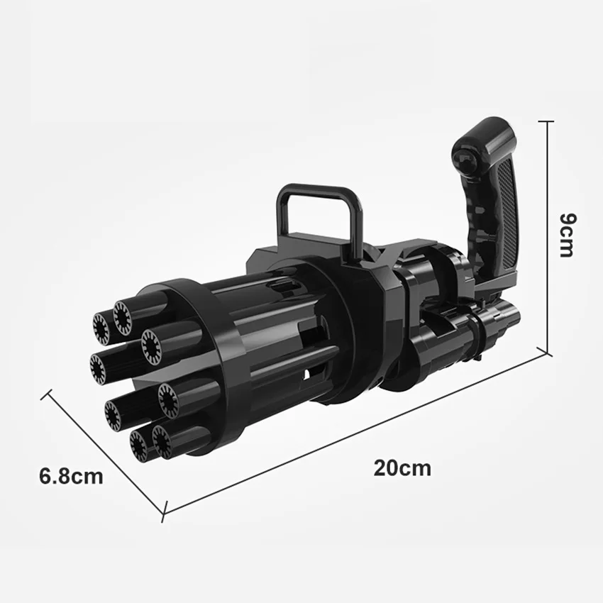 

Summer Popular Toys Bubble Machine Gun Children Outdoor Soap Bubbles Blower Fan 2-In-1 Gatling Bubble Gun Toys Gift For Girl