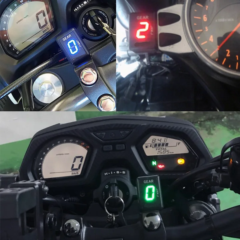 

CB1100SF Motorcycle For Honda CB1100SF 1999 - 2004 CB 1100 SF Motorcycle LCD Electronics 1-6 Level Gear Indicator Digital