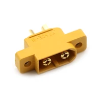 xt60e m mountable xt60 male plug connector for rc models multicopter