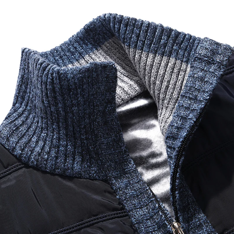 

New Fashion Sweater Men's Cardigan Warm Sweater Coat Sweater Coat Knitwear Zipper Winter Style Casual Men Clothes