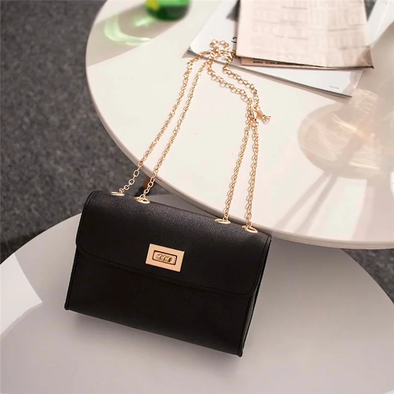 

British Small Square Bag Women's Designer brand luxury Handbag 2021 High quality PU Leather Chain Phone Shoulder bags