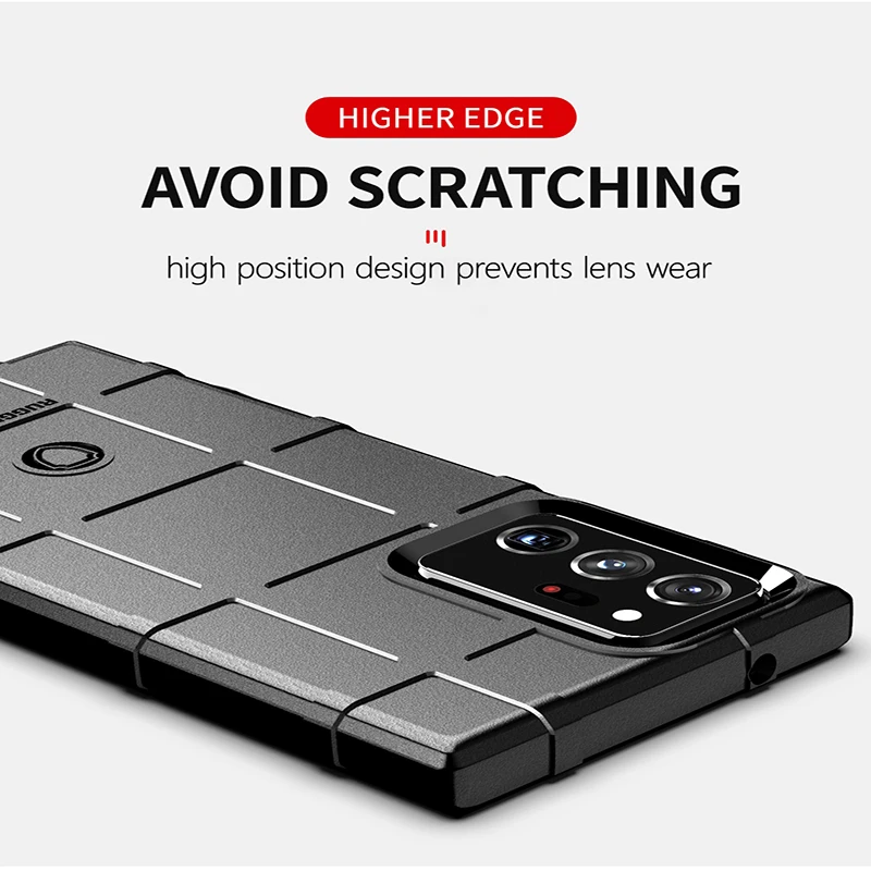

Rugged Fiber For Samsung Galaxy S20 FE 5G Note 10 S10 9 S9 8 S8 Plus Lite Note 20 Ultra Pro S10E Heavy Duty Protection Cover