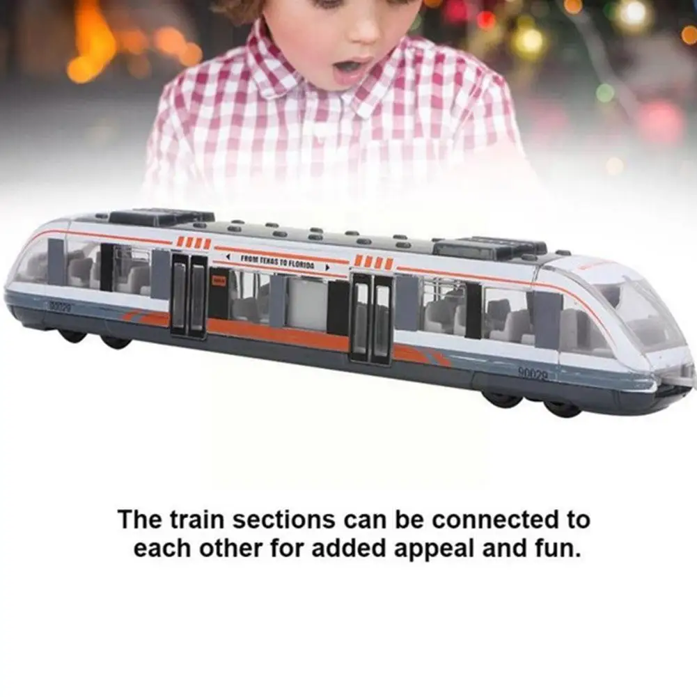 

Simulation Alloy Metal High-speed Rail Die-casting Model Collection Gift Inertial Boy Toy Scooter Educational Children Toy D0v7
