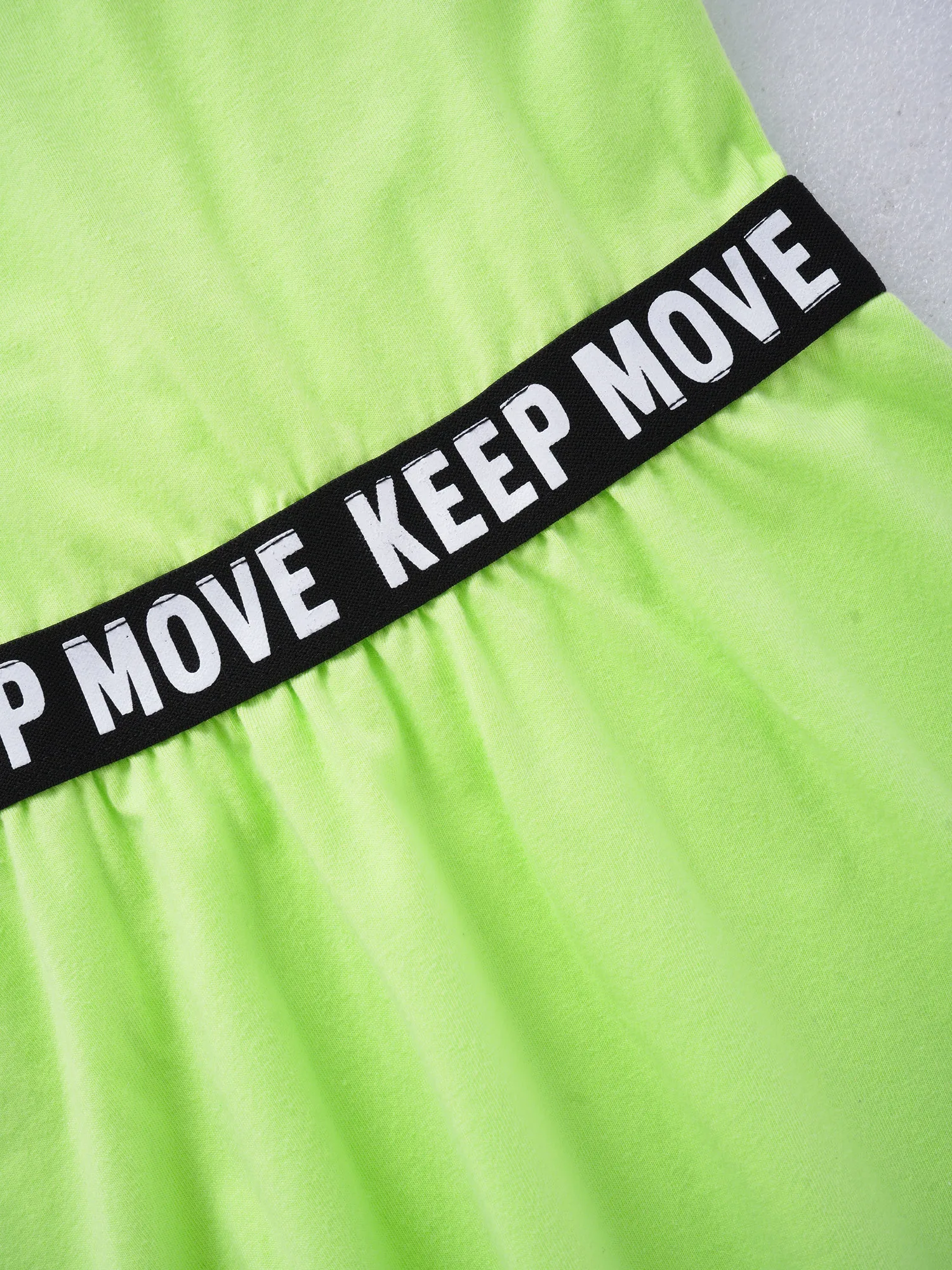 2 шт. детское ТРАПЕЦИЕВИДНОЕ ПЛАТЬЕ С Принтом букв без рукавов |