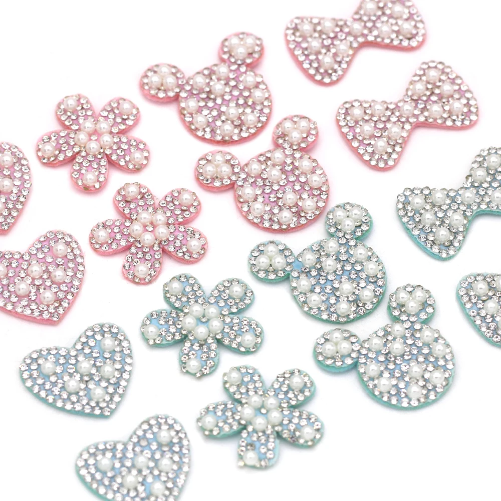 10 шт. нетканые нашивки с жемчугом | Дом и сад