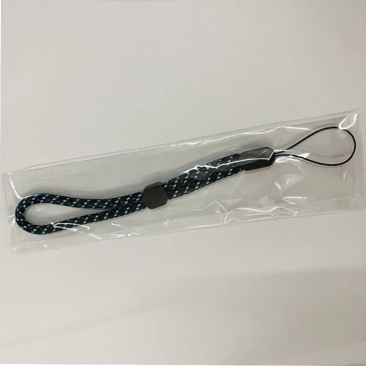 Blue Регулируемый ремешок на запястье для телефона iPhone samsung камера USB флеш-накопители КЛЮЧИ ID карты брелок - Цвет: Blue