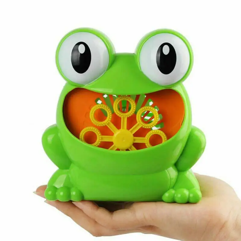 

New 2020 Kid Bubble Machine Blower Solution Children Birthday Party Toy Battery Gifts