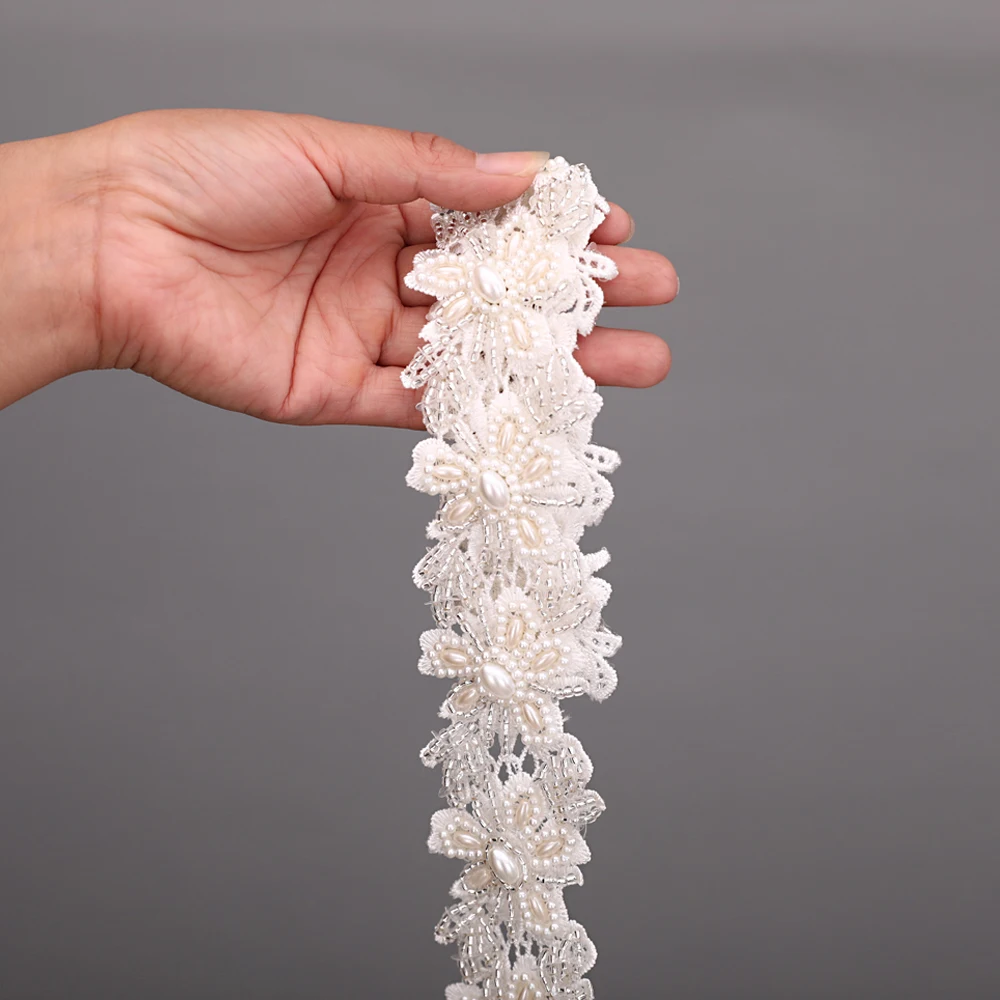 

TRiXY S219 Delicate Pearls Wedding Dress Belts Fashion Women Bridal Belts Wedding Accessories Pearls Belt Fancy Belts for Brides