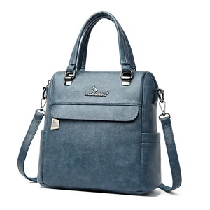 Новый дизайн, женские сумки, качественная кожаная сумка через плечо, многофункциональный рюкзак, Женская дорожная сумка, женская сумка через плечо, рюкзак