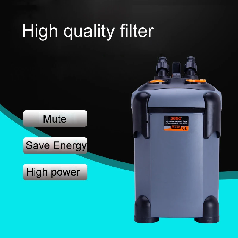 canister aquarium filter barrel three-in-one silent water purification circulating pump external filter cartridge