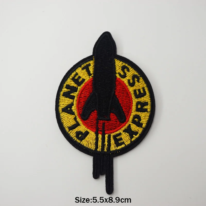 Нашивки с помощью утюга в космосе ракета астронавт швейная вышитая аппликация