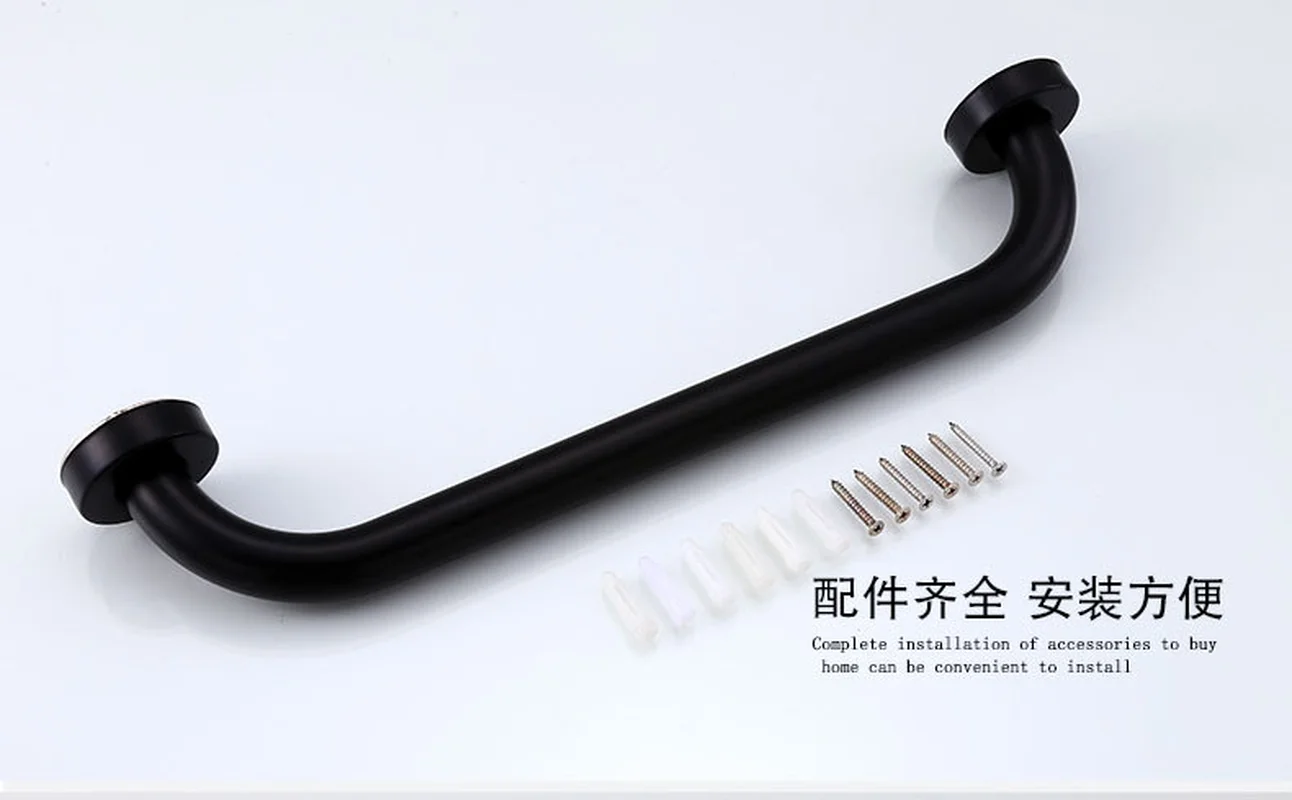 Набор оборудования для ванной комнаты #7 матовые поручни пожилых людей
