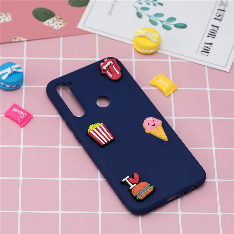 Мягкий Силиконовый ТПУ чехол 3D для Xiaomi Redmi Note 8T задняя крышка с изображением