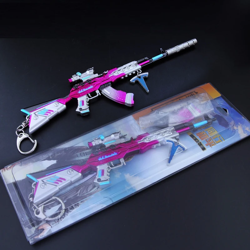 AKM Игрушечная модель пистолета винтовка Сплав Оружие Модель для взрослых и детей