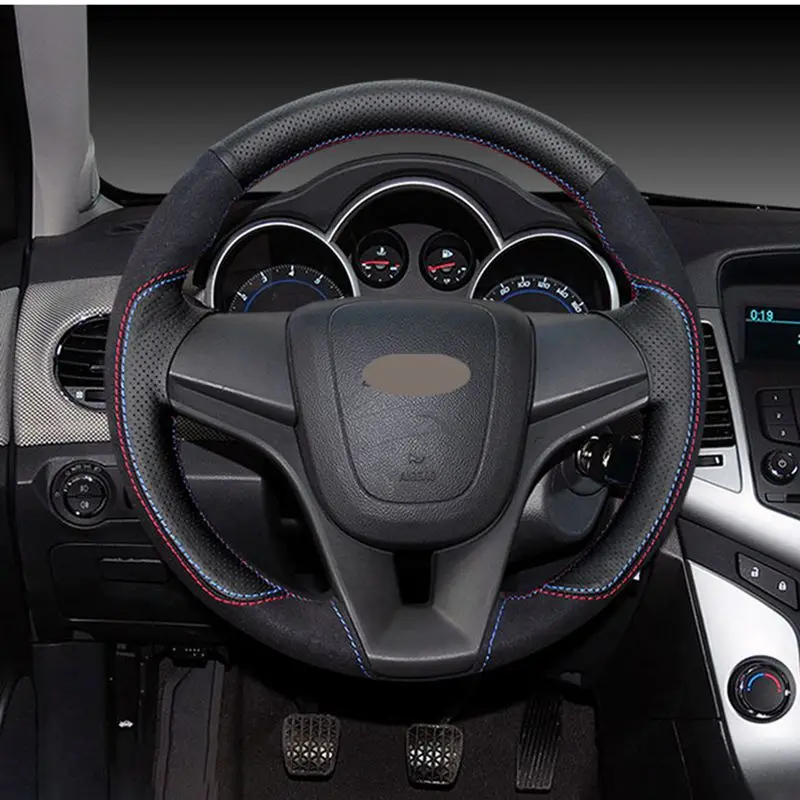 Прошитый вручную чехол из натуральной кожи для Chevrolet Aveo 2011 2014 Orlando 2010 2015 Cruze 2009