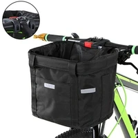 waterproof bicycle basket handlebar bike carrier side bag bike carrier bicycle pet bag front luggage bag bicycle accesorios
