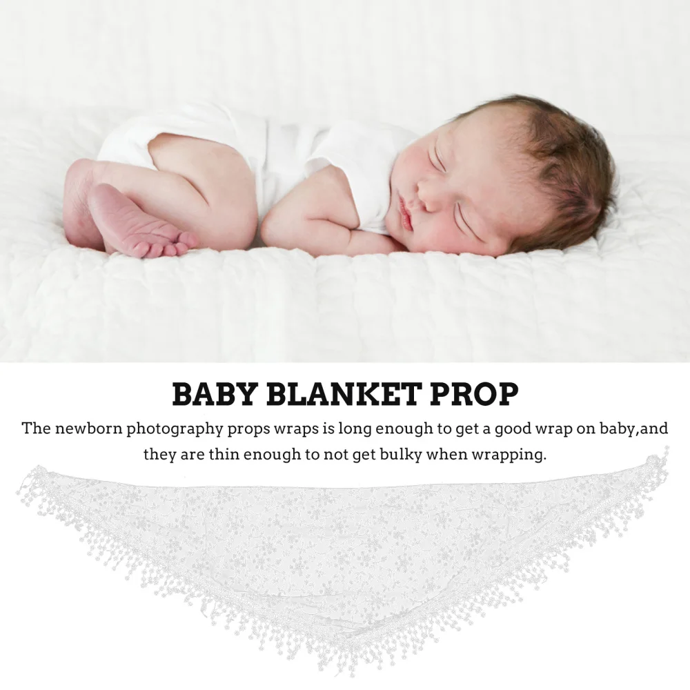 

3pcs Furry Wrap Cloth Blanket Set Baby Infant Photography Props for Newborn