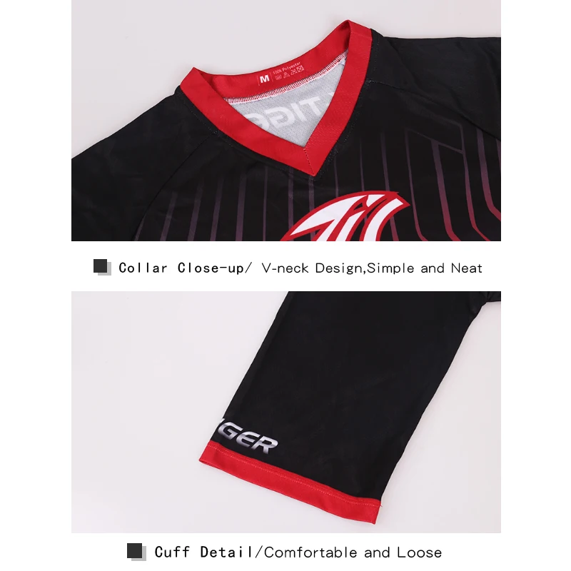 X-Tiger мотокросса MTB велосипед Велоспорт Даунхилл рубашка лето-осень