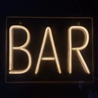 bar led neon sign neon pub letter neon top business store sign windows neon yellow for bar wine cabinet drinking budweiser